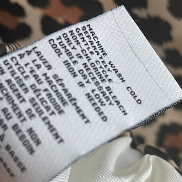 Kate Spade New York Leopard Matte Aline Raincoat Long Sleeve Brown Women's SZ S - Picture 6 of 12